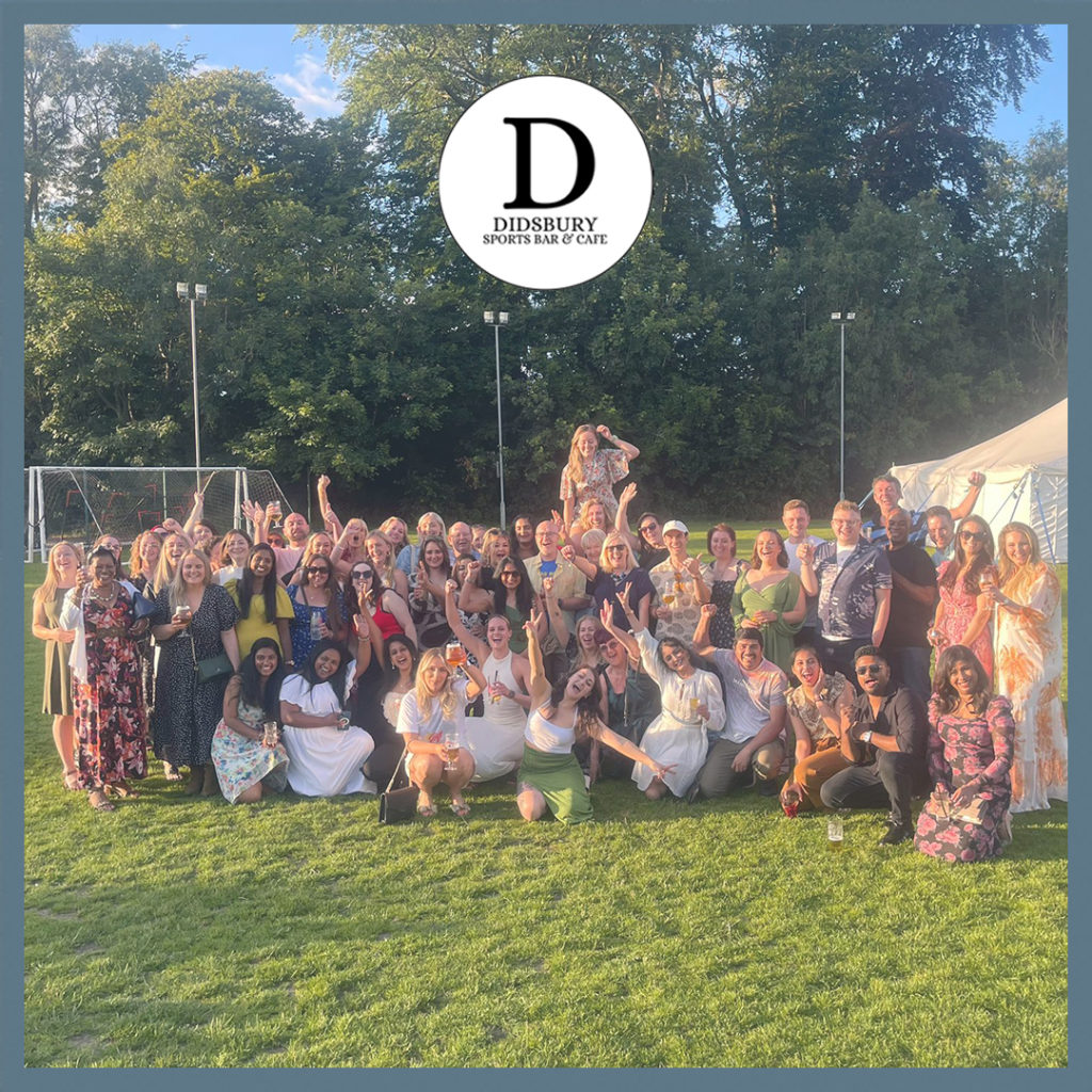 Corporate event at Didsbury Sports Ground