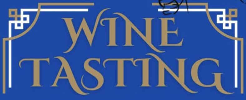 Wine Tasting Evening – Thursday 1oth April at 18.30